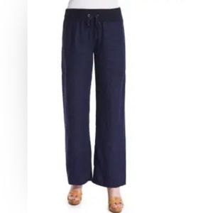Eileen Fisher Linen Wide Leg Pant